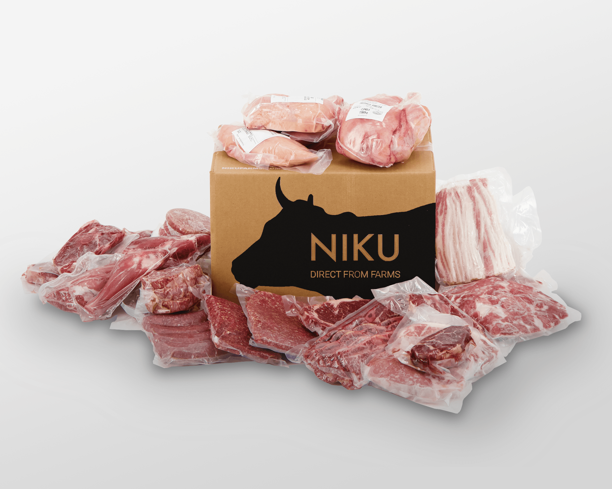 Niku Farms' family box sample